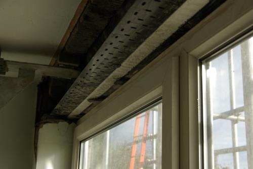 Lintel from below