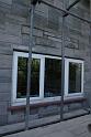 The blocks have been replaced above the kitchen window