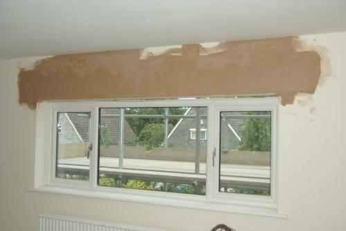 More plaster