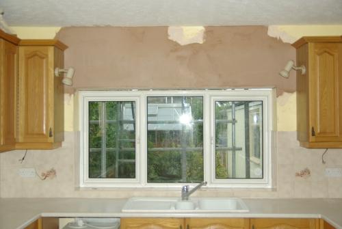 The kitchen cupboards are back