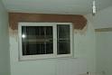 Finished plaster in the right-hand bedroom