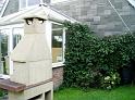 The clematis needed a haircut - it was even going up the roof 