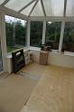 More boarding over the conservatory floor
