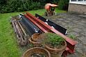 The heap of new lintels and props is growing larger