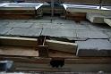 Looking up at the back, upstairs windows