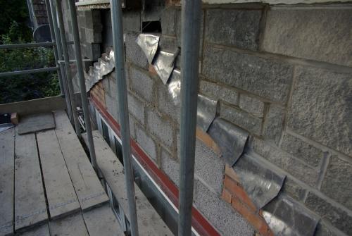 The cavity tray is growing