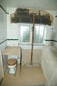 New shower room lintel - and a toilet in a box