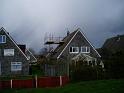 Cliff the neighbour very kindly let our scaffolders put supports in his garden