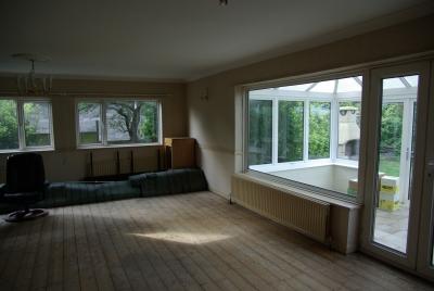 Twenty-odd feet of carpet weigh a ton