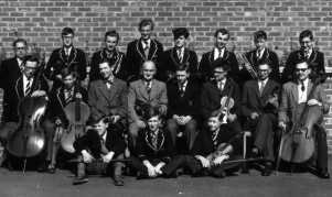Boston Grammar School Orchestra in 1957