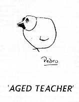 Aged  teacher